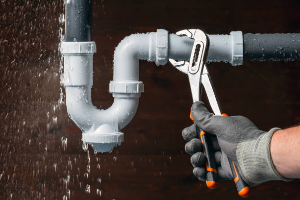 Professional Pipe Repair technician working in Galesville, WI